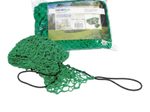 relaxdays Anhängernetz 2x3m grün