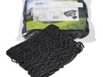 relaxdays Anhängernetz 3x2m schwarz