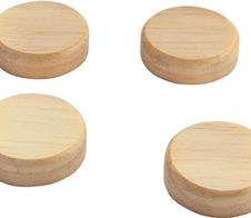 SIGEL Magnete Ø 3,3 cm, rund, braun