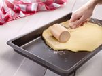 WESTMARK Woody Teigroller Blech braun