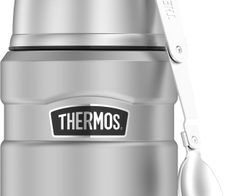 THERMOS® SK Food JAR Isolier-Speisebehälter 9.6 cm 0,5 l silber