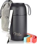 Milu Lunchbox-Set (9-tlg.) - 650 ml - schwarz