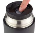 Milu Lunchbox-Set (9-tlg.) - 650 ml - schwarz