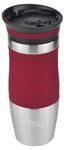 Milu Isolierbecher-Set to go (3-ltg.) - 370 ml - rot