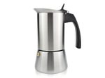 Milu 4 Tassen Espressokocher silber/schwarz