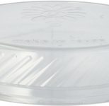 PAPSTAR Deckel für Mehrweg-Menüschalen 22.7 cm transparent