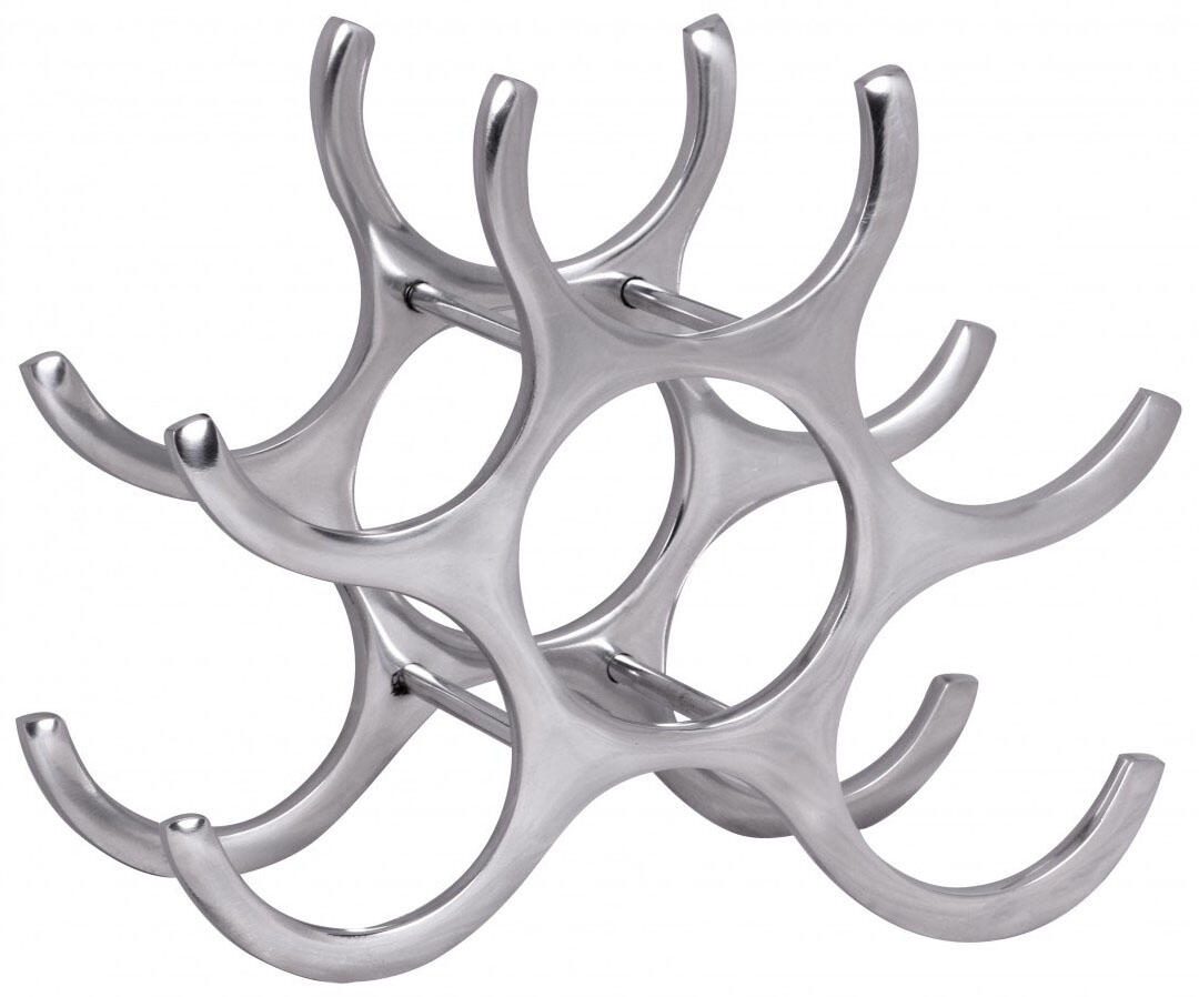 WOHNLING Weinregal WL1.252 silber