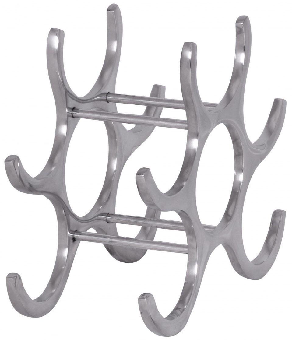WOHNLING Weinregal WL1.252 silber