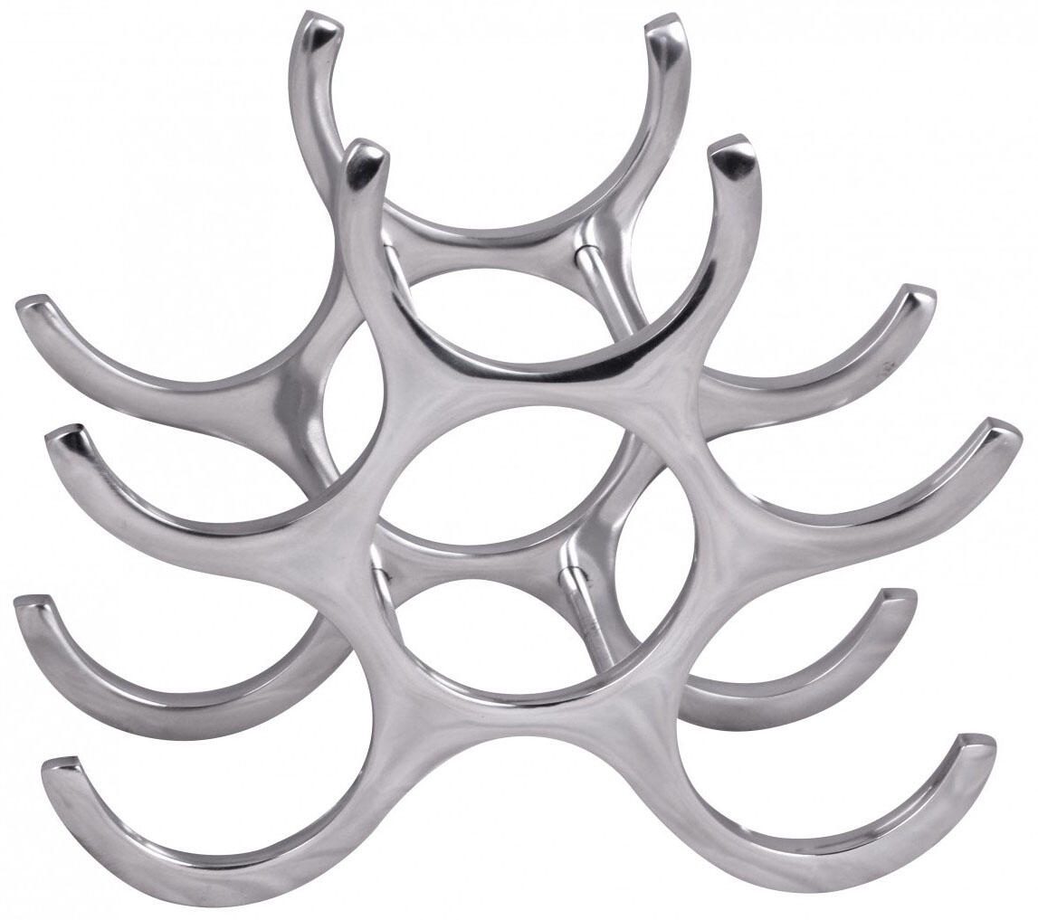 WOHNLING Weinregal WL1.252 silber