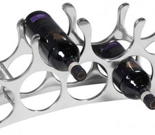 WOHNLING Weinregal WL1.677 silber