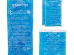 relaxdays Kühlpad-Set blau