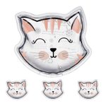 relaxdays Kühlpads Katze 11 cm x 10 cm