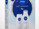 NIVEA SOFT MOMENTS Geschenkset 1 Bodylotion (400ml), 1 Pflegedusche (250ml)