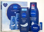 NIVEA CLASSIC LOVE Geschenkset 1 Bodylotion (400ml), 1 Pflegedusche (250ml), 1 Hautcreme (40ml), 1 Labello (4,8g)