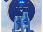 NIVEA CLASSIC LOVE Geschenkset 1 Bodylotion (400ml), 1 Pflegedusche (250ml), 1 Hautcreme (40ml), 1 Labello (4,8g)