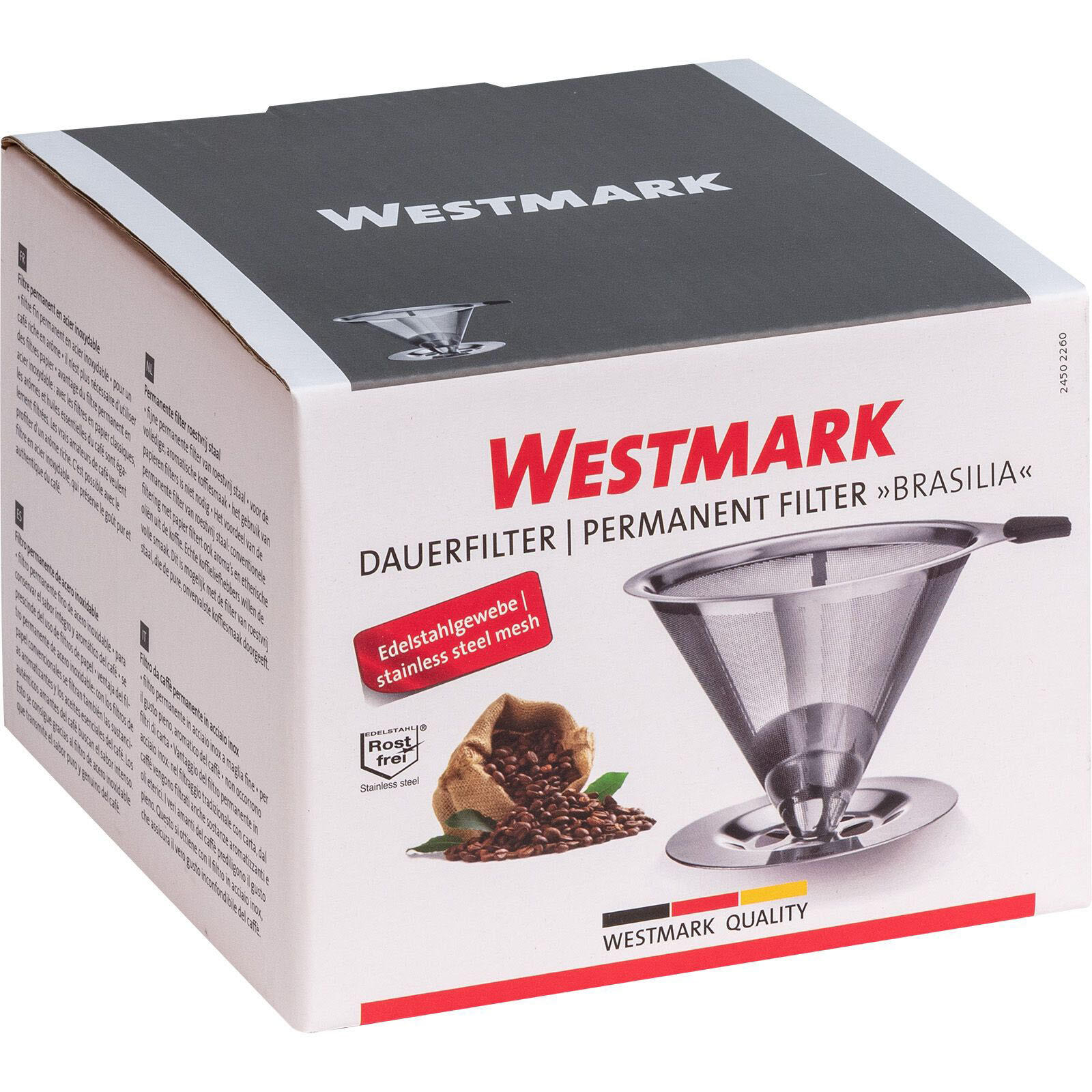 WESTMARK Permanentkaffeefilter Brasilia