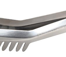 FACKELMANN Servierzange silber Edelstahl