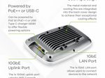 Zyxel WLAN Access Point Triple-Radio WiFi7 10 GbE Uplink PoE++