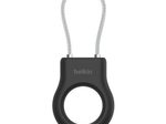 Belkin Secure Holder mit Drahtseil für das AirTag, schwarz