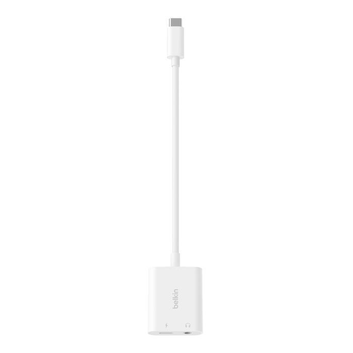 Belkin RockStar 3,5mm Klinken Audio und USB-C Ladeadapter