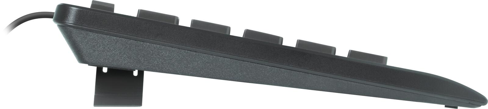 Speedlink HI-GENIC Antibacterial Keyboard schwarz - DE Layout (Kabelgebunden)