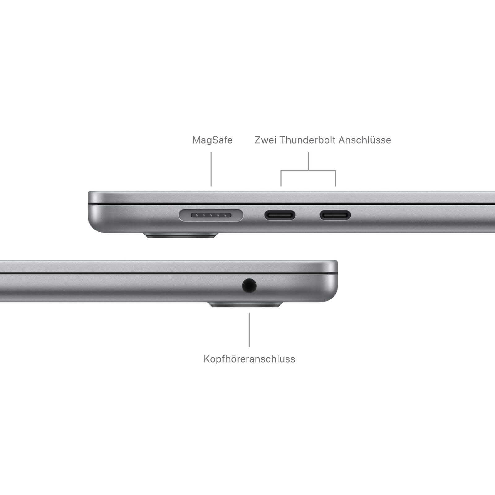 Apple MacBook Air 38,91cm (15,3") space grau 