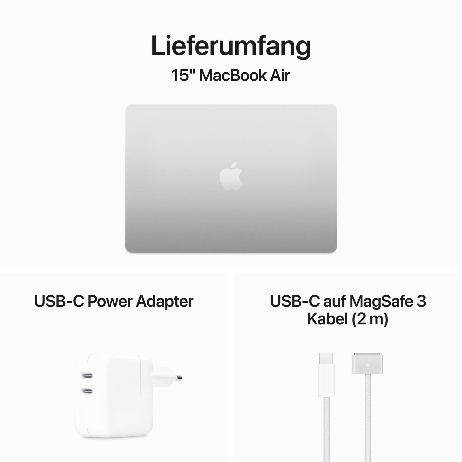Apple MacBook Air 38,91cm (15,3") silber
