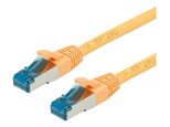 VALUE Patchkabel Kat.6A (Class EA) S/FTP (PiMF), LSOH, gelb, 0,3 m (21.99.1934)