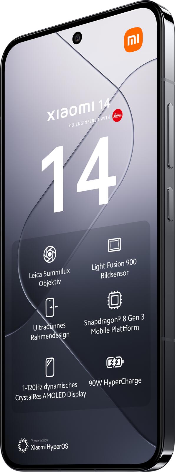 Xiaomi 14 5G 512GB, Schwarz