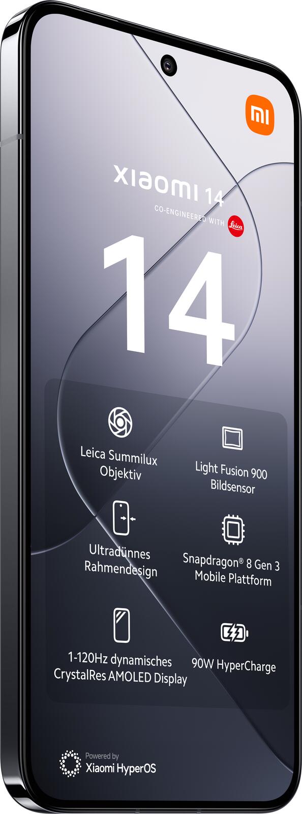Xiaomi 14 5G 512GB, Schwarz