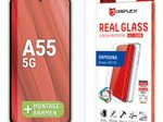 DISPLEX Panzerglas (10H) + Schutzhülle für Samsung Galaxy A55 5G