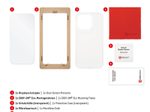 DISPLEX Panzerglas (10H) + Schutzhülle für Samsung Galaxy A55 5G