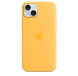 Apple iPhone 15 Plus Silikon Case mit MagSafe - Sonnenlicht