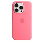 Apple iPhone 15 Pro Silikon Case mit MagSafe - Pink