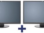 2x Fujitsu E-Line E22-8 TS Pro LED-Monitor 54,6 cm (21,5 Zoll)