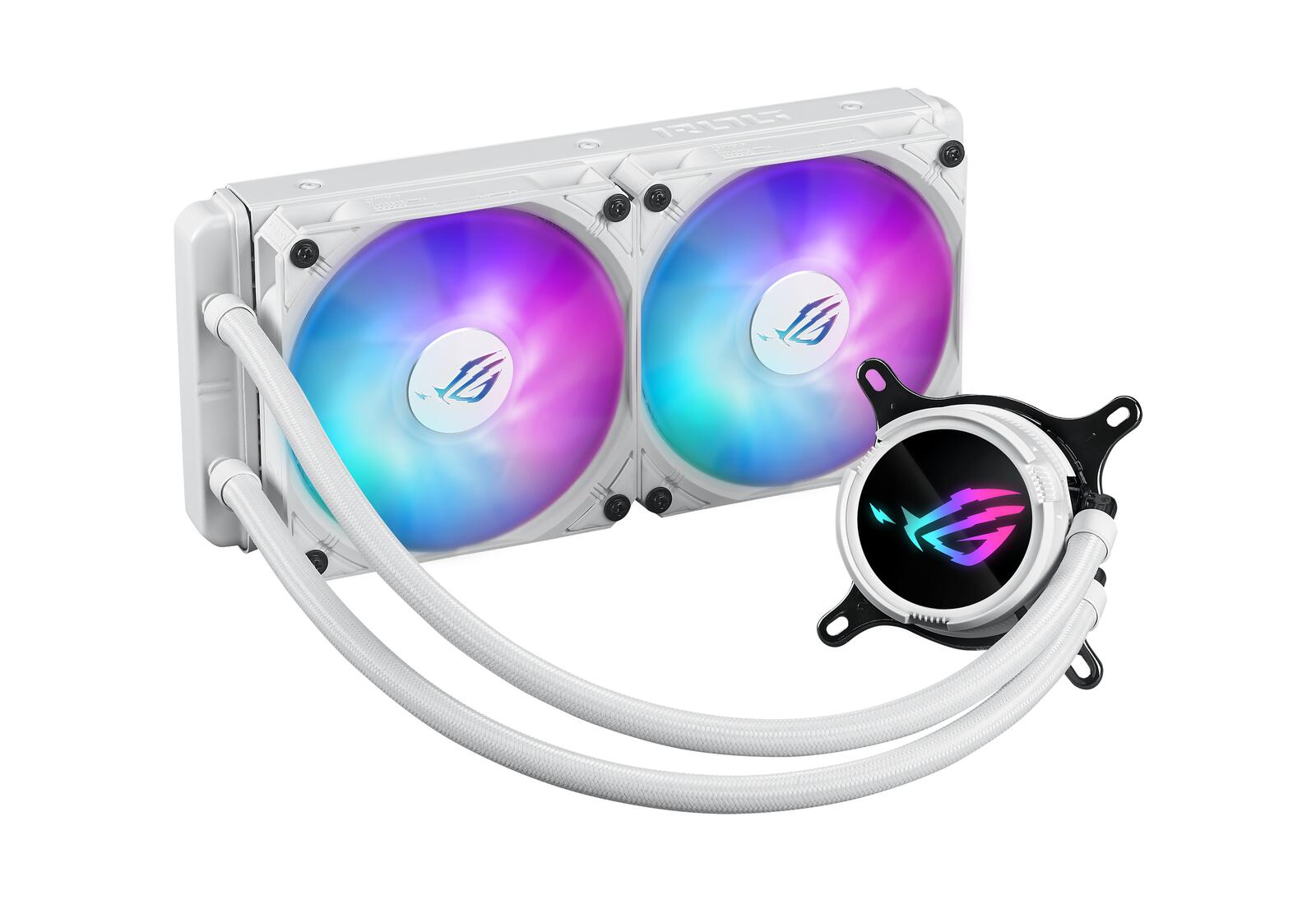 ASUS ROG STRIX LC III 240 ARGB White Edition All-in-One Flüssig-CPU-Wasserkühlung weiß