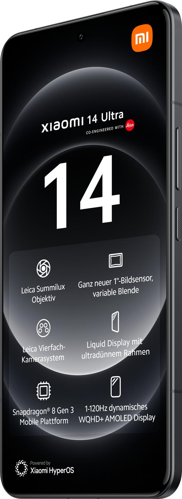 Xiaomi 14 Ultra 5G 512GB, Schwarz