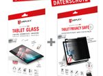 DISPLEX Tablet Glass & Tablet Privacy Safe Blickschutzfilter für Apple iPad Pro 11'' (2025/2024)