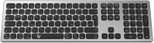 RaidSonic ICY BOX® Tastatur kabellos ICY BOX KSK-8023BTRF silber