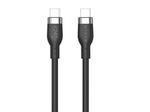 Hyper® HyperJuice 240W Silikon USB-C zu USB-C Kabel (6ft/2m) - Schwarz