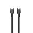 Hyper® HyperJuice 240W Silikon USB-C zu USB-C Kabel (6ft/2m) - Schwarz