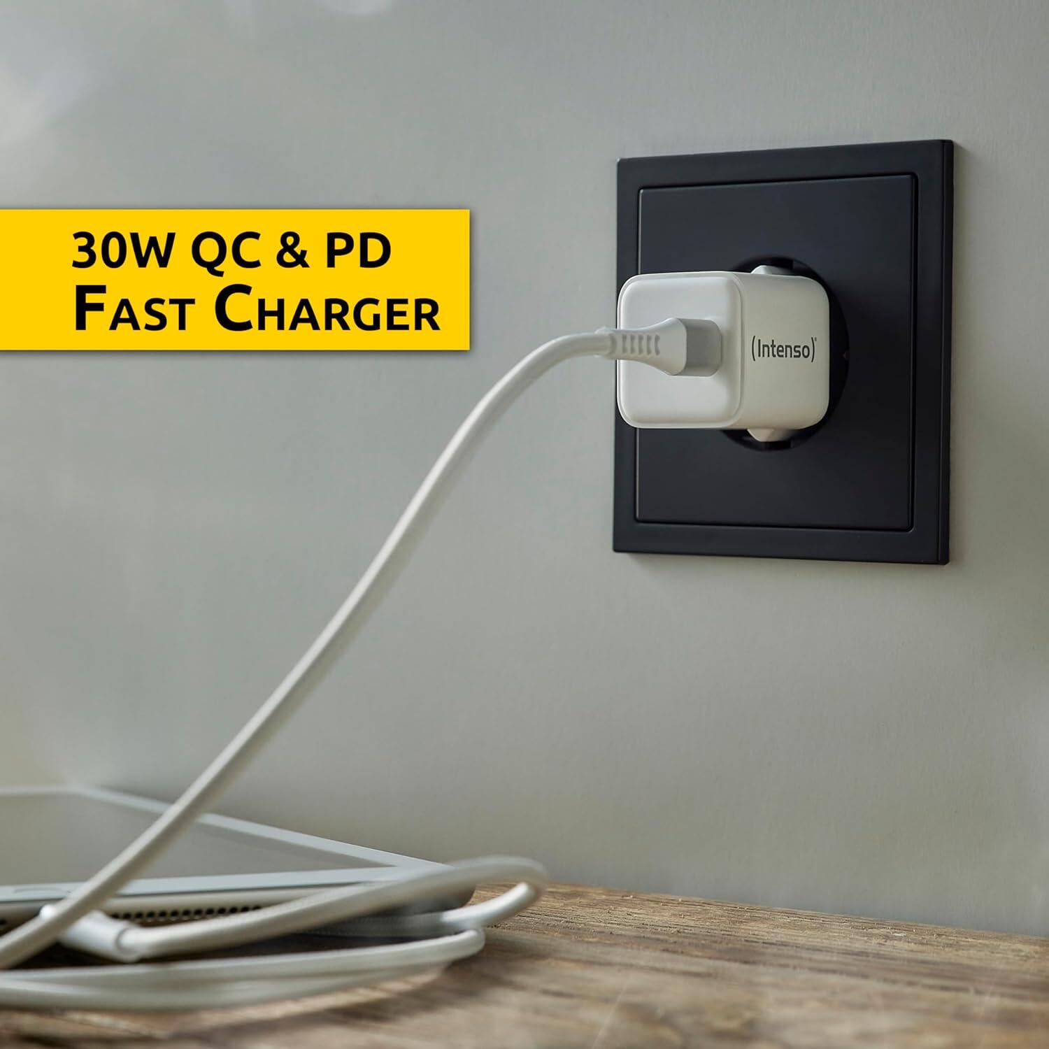 Intenso Power Adapter 30W, USB-C 2er Pack