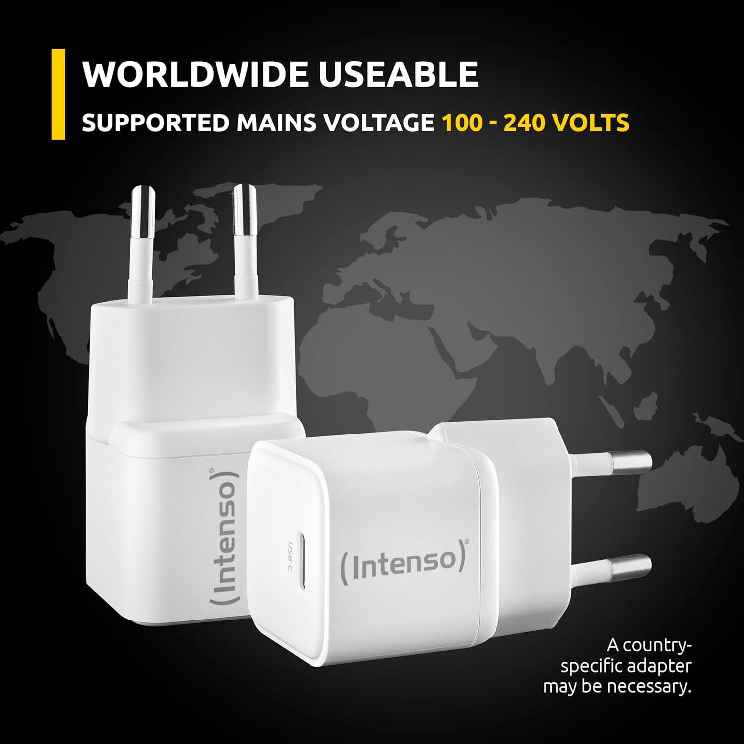 Intenso Power Adapter 30W, USB-C 2er Pack