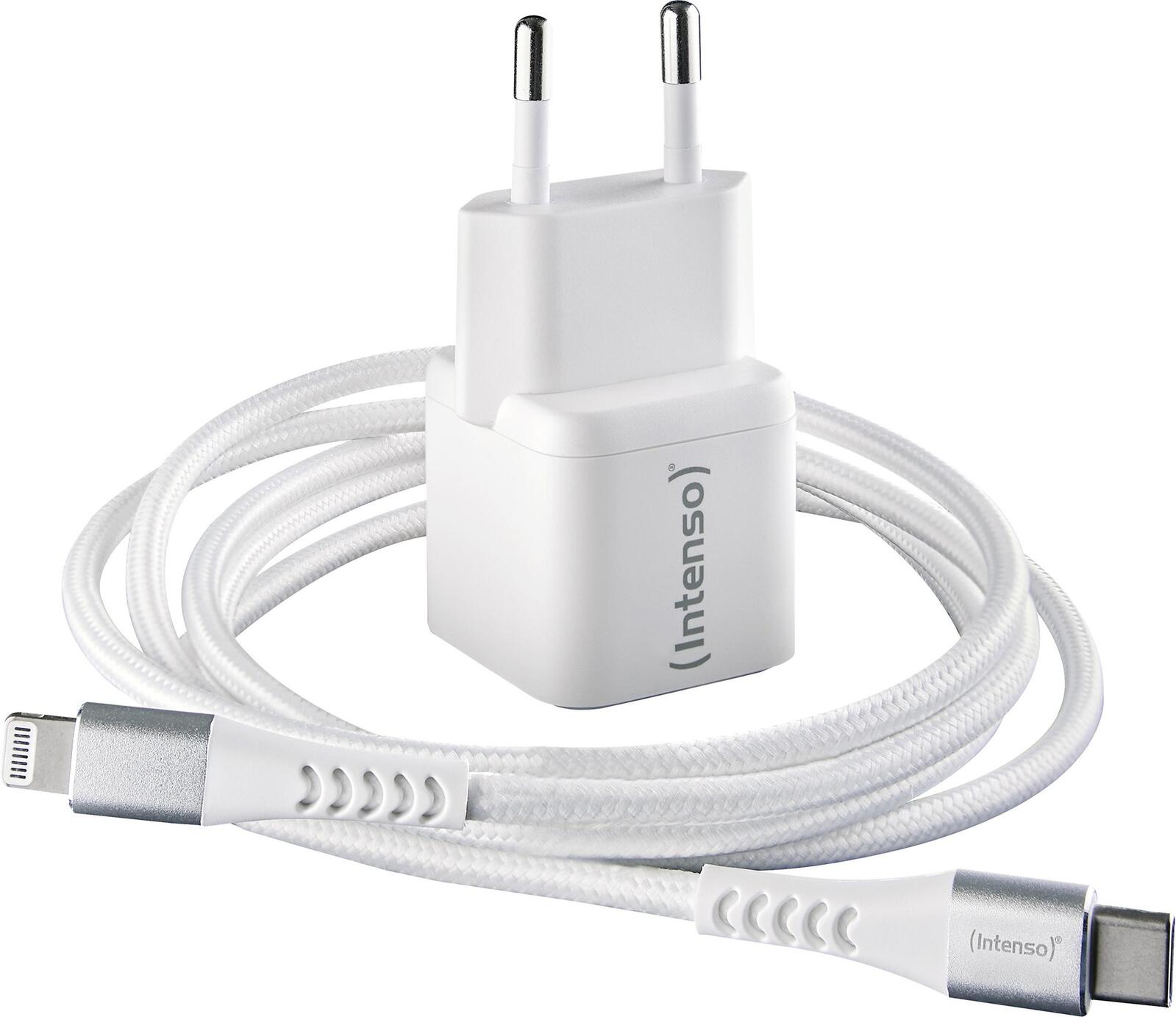 Intenso Power Adapter 30W mit USB-C zu Lightning-Kabel