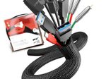 LTC CABLE TUBE 25 Schwarz - 2 m