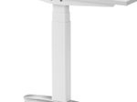 HAMMERBACHER elektrisch höhenverstellbarer Schreibtisch VXBHM12/W/WC weiß