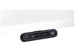 HAMMERBACHER elektrisch höhenverstellbarer Schreibtisch VXDSM2E/W/S weiß
