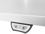 HAMMERBACHER elektrisch höhenverstellbarer Schreibtisch VXMST19/5/S lichtgrau