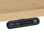 HAMMERBACHER elektrisch höhenverstellbarer Schreibtisch VXDSM2E/5/S lichtgrau