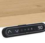 HAMMERBACHER elektrisch höhenverstellbarer Schreibtisch VXDSM2E/5/S lichtgrau